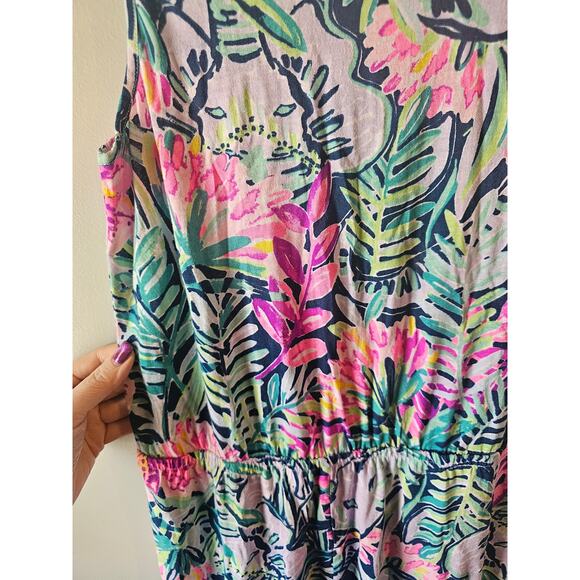 Lilly Pulitzer XL Girls Kori Jumper Slathouse Soriee Romper  12/14 K71 - Picture 7 of 7